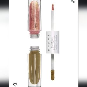 BNIB- Becca light gleam primer + topper eyeshadow